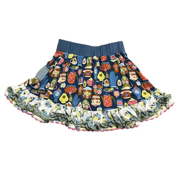 Matilda Jane 4Y or 8Y Make Believe Flair For The Dramatic Tea Cup Skirt - Picture 3 of 9